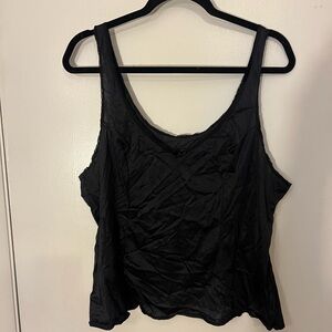 Vassarette Black Tank Top
